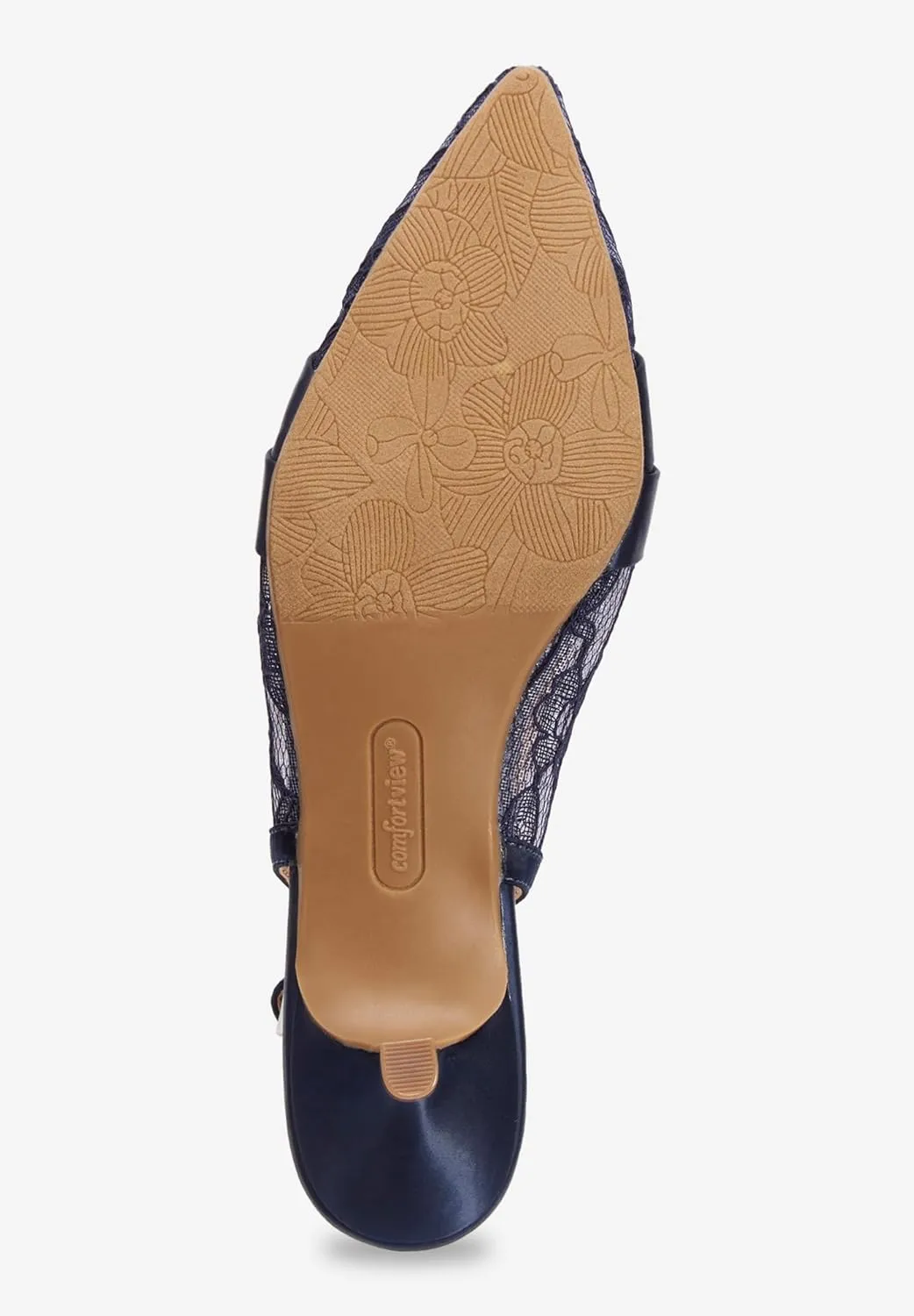 Comfortview Women's The Poppy Slingback (Wide Widths Available)
