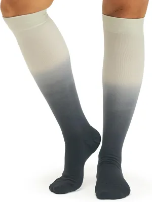Comrad Nylon Knee High Socks - 15-20mmHg Graduated Compression Socks - Soft & Breathable Support Unisex Socks