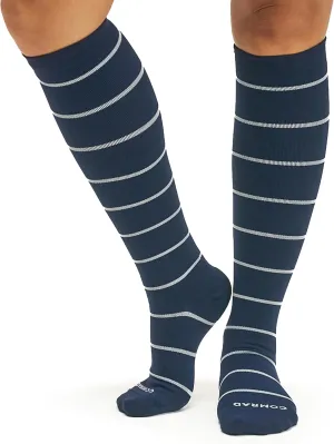 Comrad Nylon Knee High Socks - 15-20mmHg Graduated Compression Socks - Soft & Breathable Support Unisex Socks