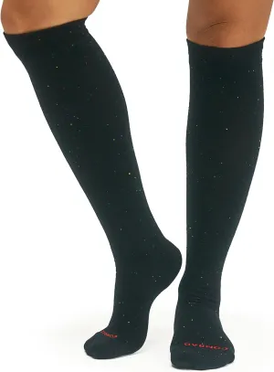 Comrad Recycled Cotton Knee High Socks - 15-20mmHg Graduated Compression Socks - Soft & Breathable Support Socks, Unisex