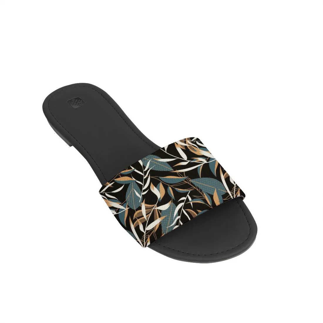 Cozy Bliss Slipper Elegant Leaves