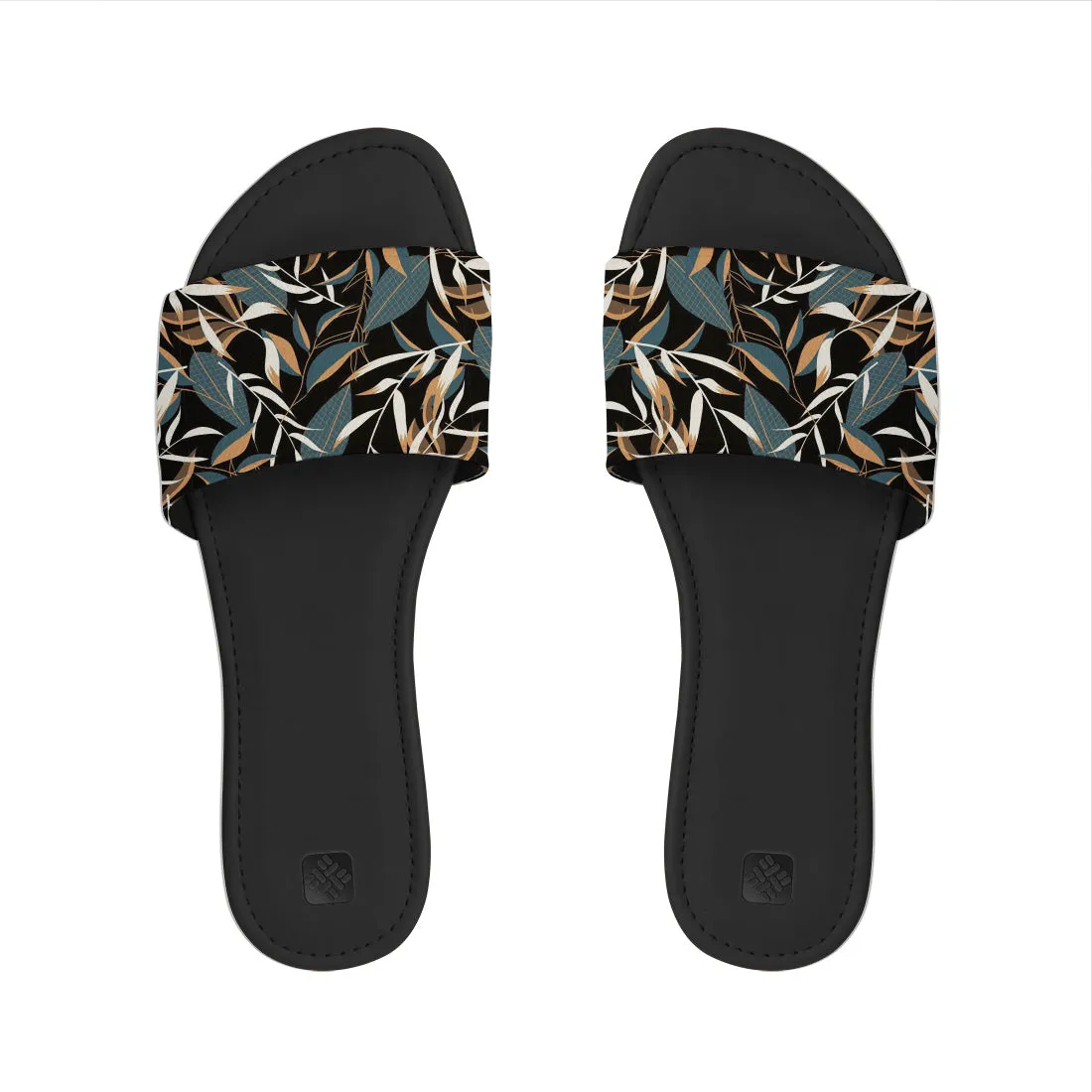 Cozy Bliss Slipper Elegant Leaves