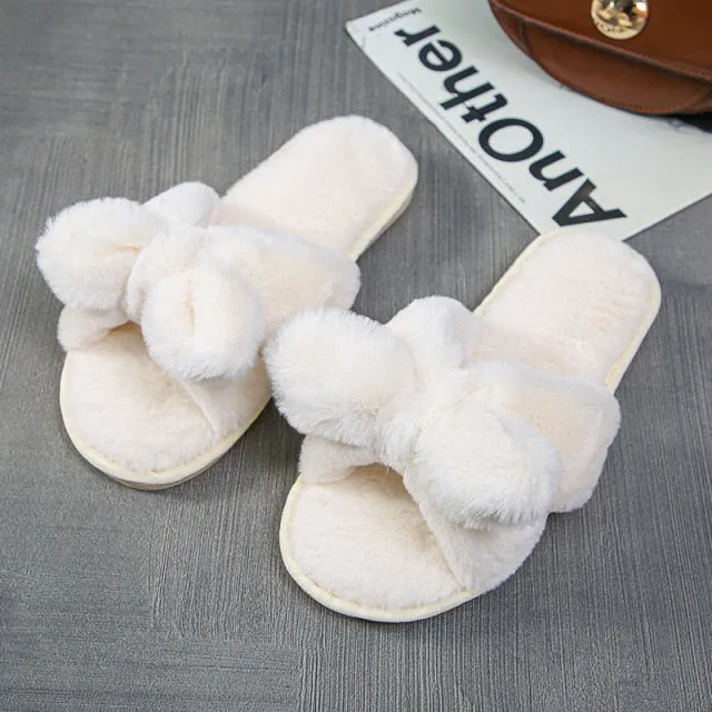 Cozy Faux Fur Indoor Slippers