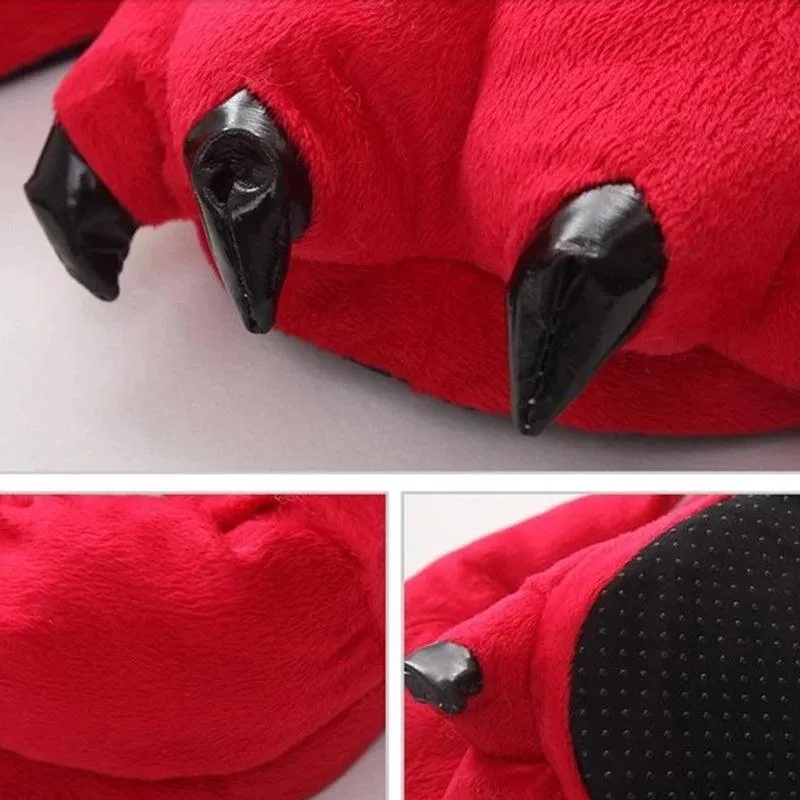 Cozy Monster Paws Slippers – Fuzzy, Fun, and Fiercely Cozy