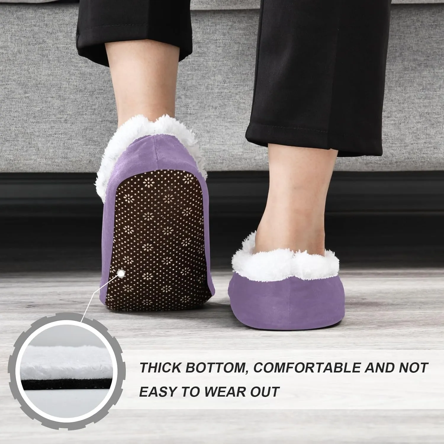 Custom House Slippers for Women Men Personalized Non-Slip Soft Sole Slippers