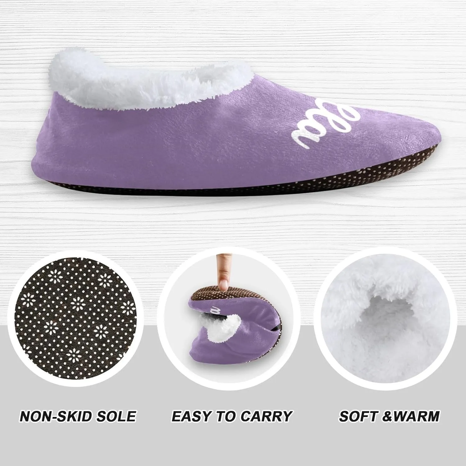 Custom House Slippers for Women Men Personalized Non-Slip Soft Sole Slippers