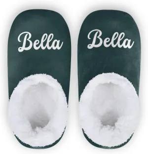 Custom House Slippers for Women Men Personalized Non-Slip Soft Sole Slippers