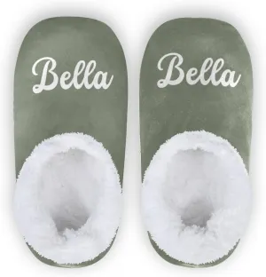 Custom House Slippers for Women Men Personalized Non-Slip Soft Sole Slippers