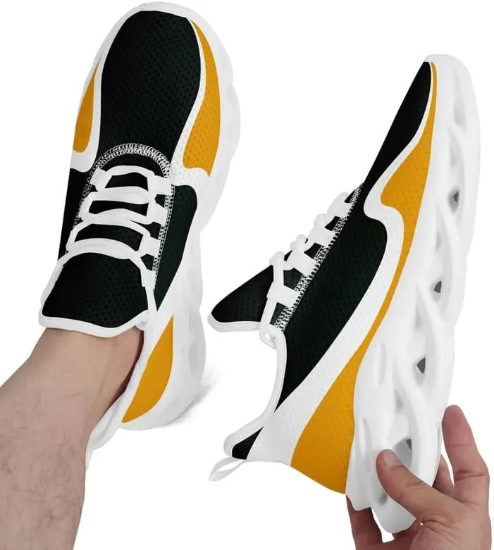Custom Mens Road Running Shoes Personalize Breathable Baseball Athletic Sneakers Lightweight Walking Shoe Gym Trainers