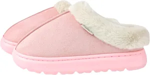 DCLTD Fluffy House Slippers for Women Men Bedroom Shoes Cozy Warm Slip on Indoor and Outdoor Winter Platform Shoes Super Soft Cloud Slippers Christmas Gifts