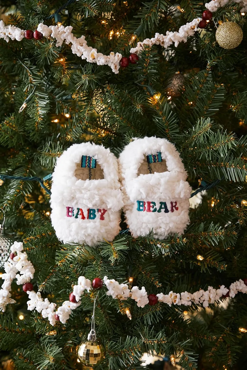 Dearfoams Unisex-Child Easter Basket Stuffers Gifts for Kids Toddler Lil Baby Bear Slipper