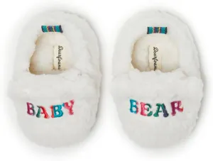 Dearfoams Unisex-Child Easter Basket Stuffers Gifts for Kids Toddler Lil Baby Bear Slipper