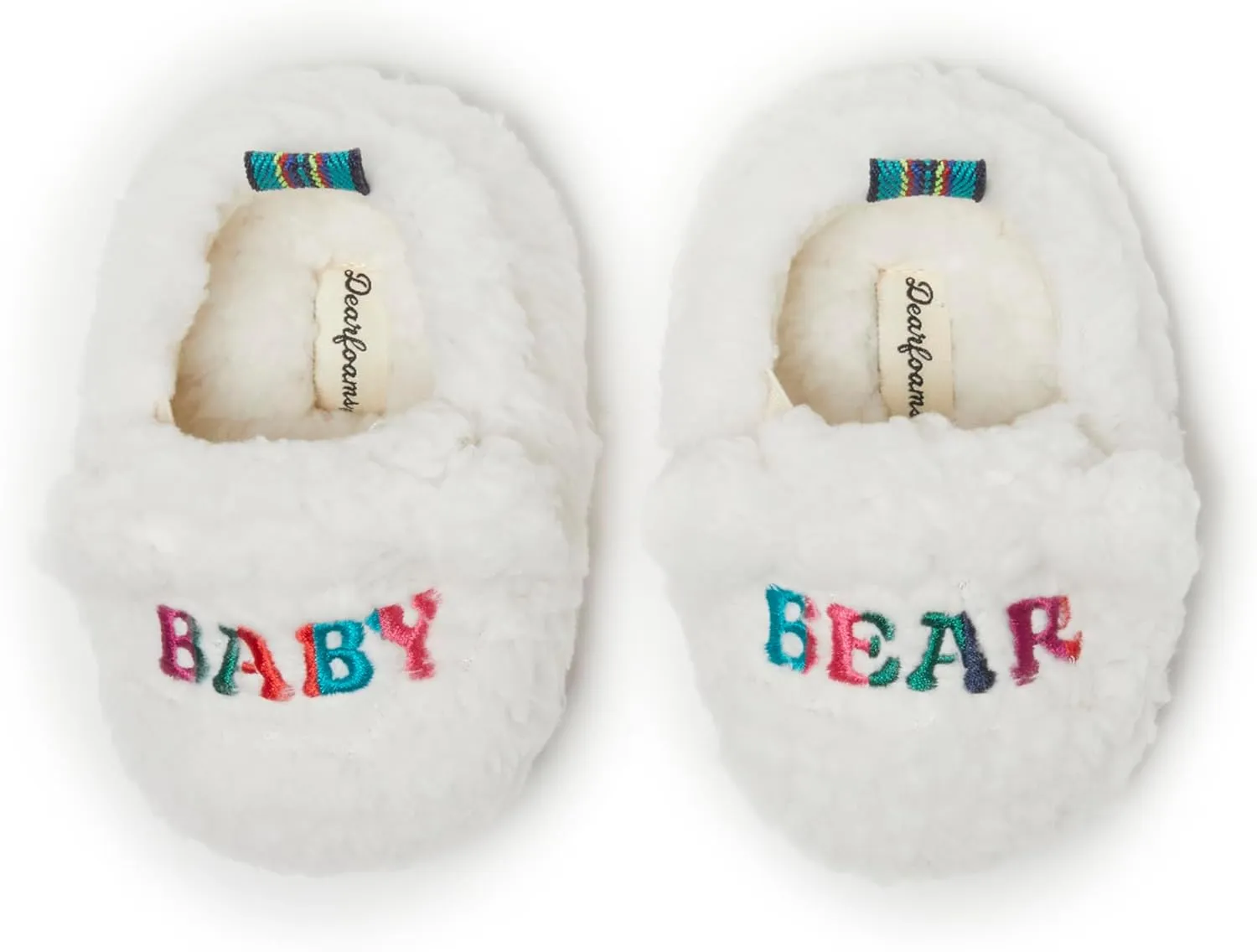 Dearfoams Unisex-Child Easter Basket Stuffers Gifts for Kids Toddler Lil Baby Bear Slipper