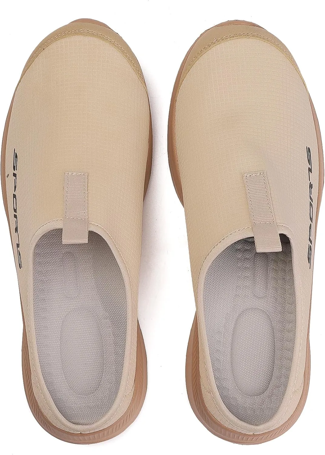 DimaiGlobal Mens Slippers with Arch Support Casual Mules Clog Open Back Shoes Comfort Slip-On Walking Loafer Indoor Outdoor House Shoes