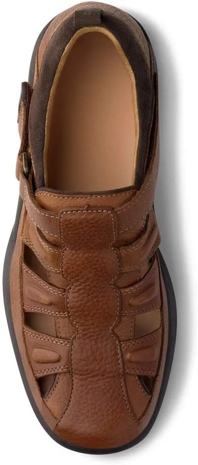 Dr. Comfort Fisherman Men's Therapeutic Diabetic Extra Depth Sandal: Chestnut 12.0 Medium (B/D)