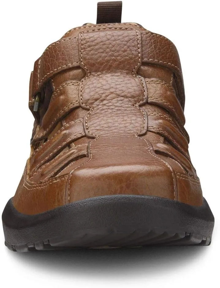 Dr. Comfort Fisherman Men's Therapeutic Diabetic Extra Depth Sandal: Chestnut 12.0 Medium (B/D)