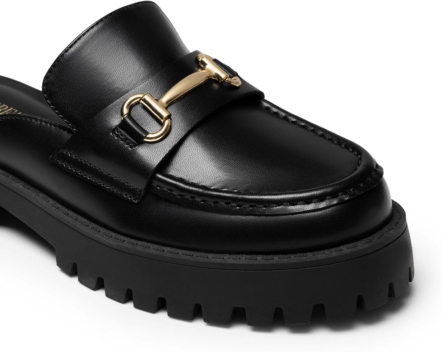 DREAM PAIRS Mules for Women, Comfortable Loafer Mules Slip On Chunky Business Casual Shoes