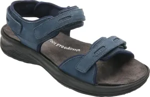 Drew Women's Cascade Barefoot Freedom Casual Comfortable Sandal with Removable Footbed