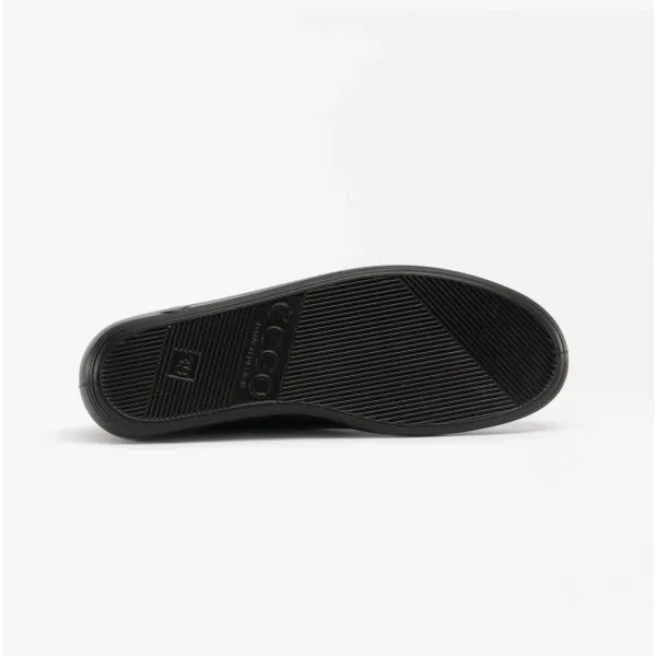 ECCO SOFT 2.0 Tie Womens Leather Lace-Up Shoes Black