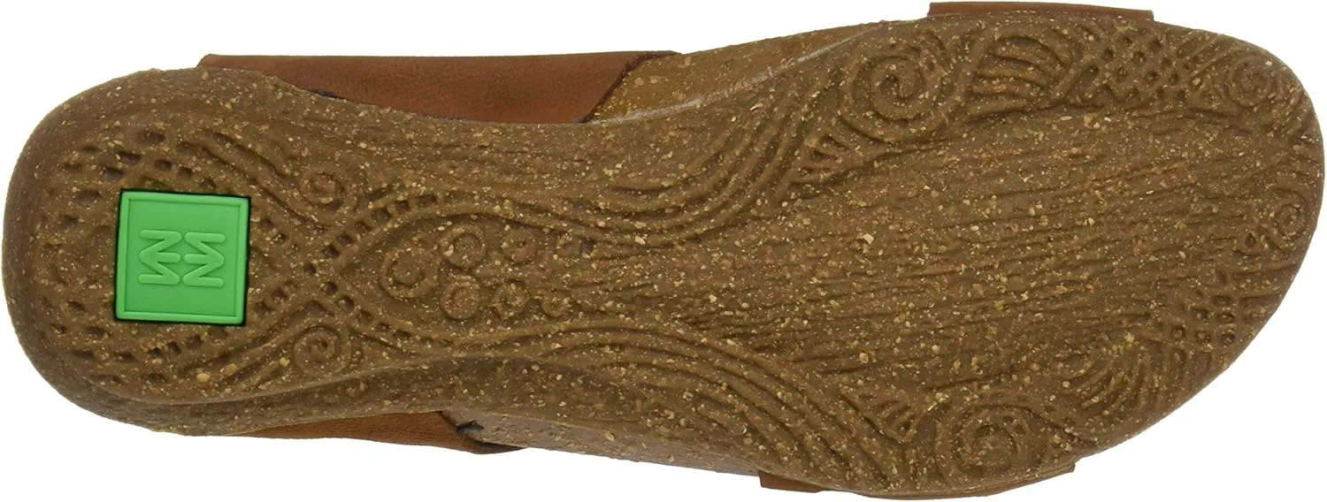 El Naturalista Women's N5061 Pleasant Wood/Wakataua Flat Sandal