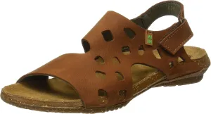 El Naturalista Women's N5061 Pleasant Wood/Wakataua Flat Sandal