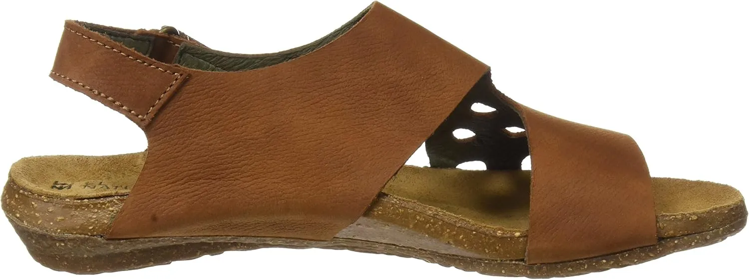 El Naturalista Women's N5061 Pleasant Wood/Wakataua Flat Sandal