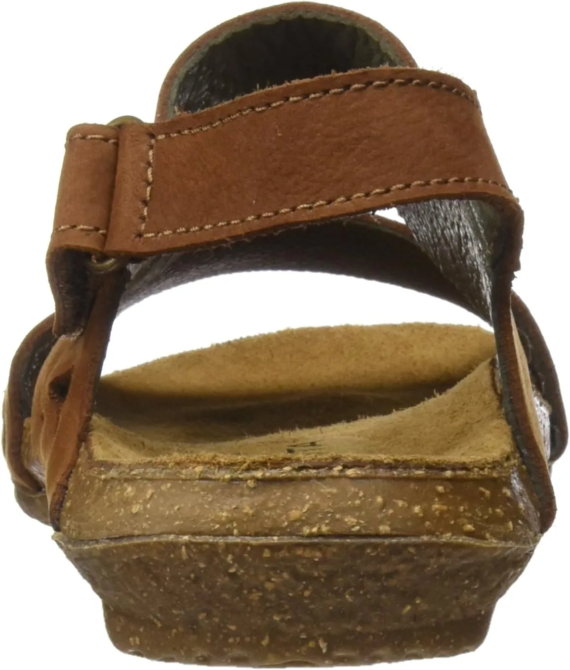 El Naturalista Women's N5061 Pleasant Wood/Wakataua Flat Sandal