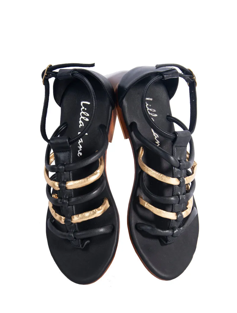 Eos Greek Flat Sandal