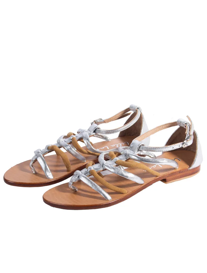 Eos Greek Flat Sandal
