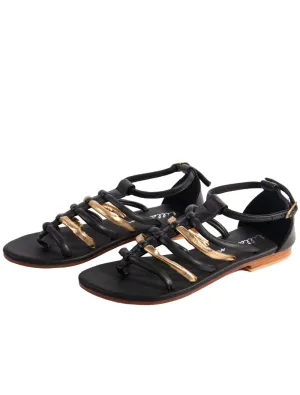 Eos Greek Flat Sandal