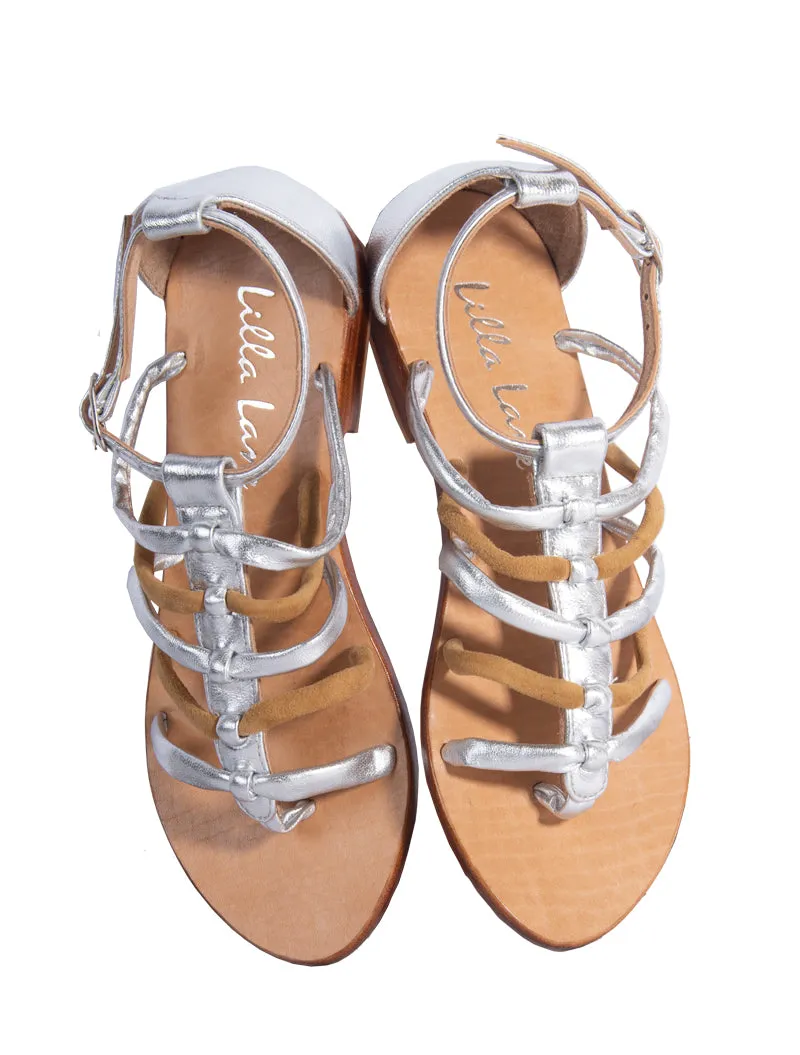 Eos Greek Flat Sandal