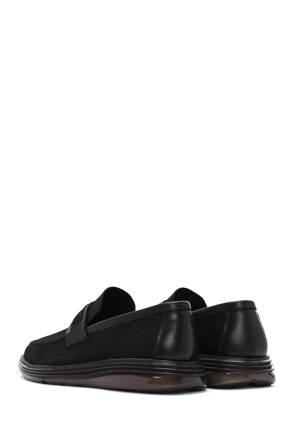 Erkek Siyah Kumaş Loafer