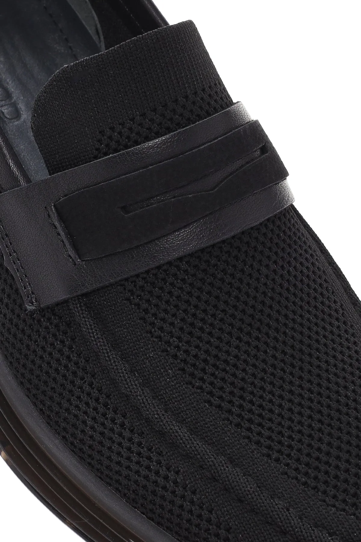 Erkek Siyah Kumaş Loafer