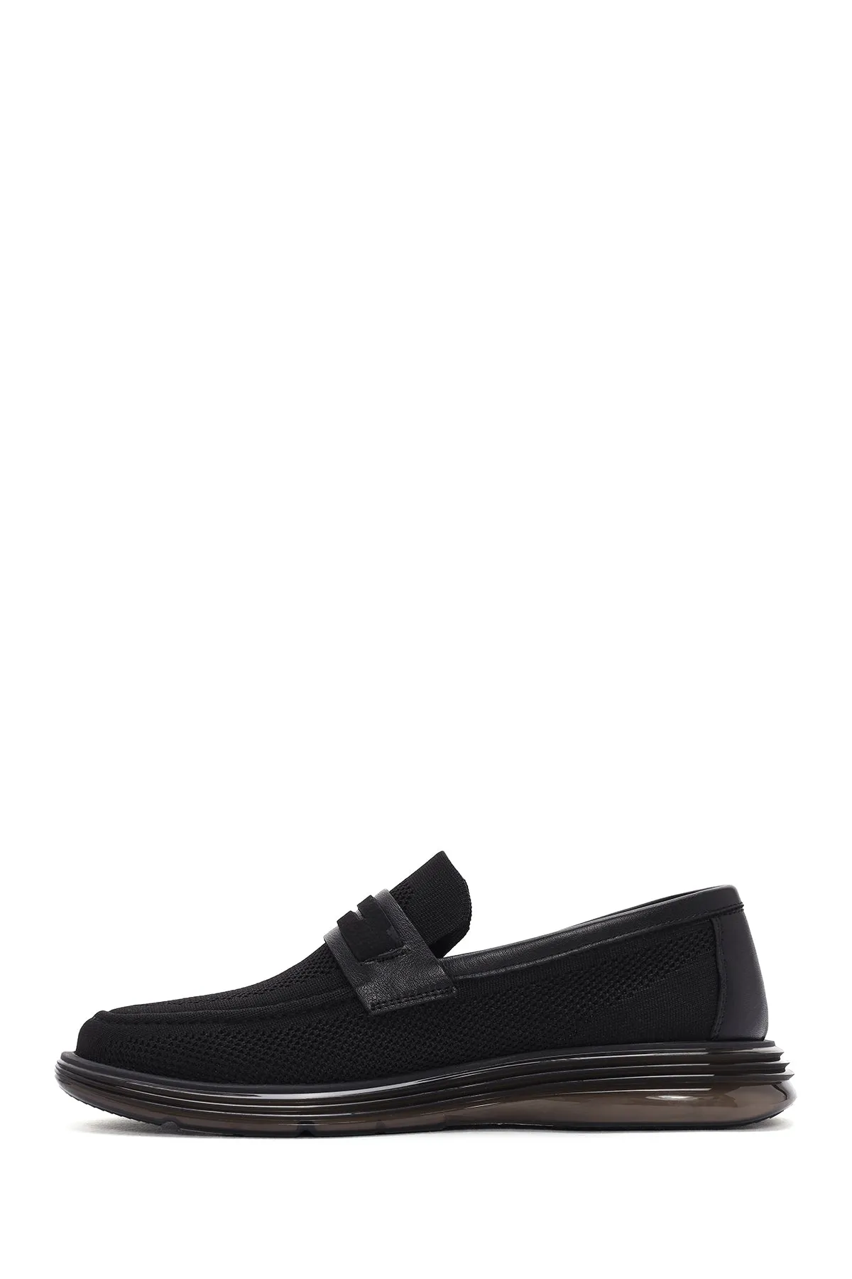Erkek Siyah Kumaş Loafer