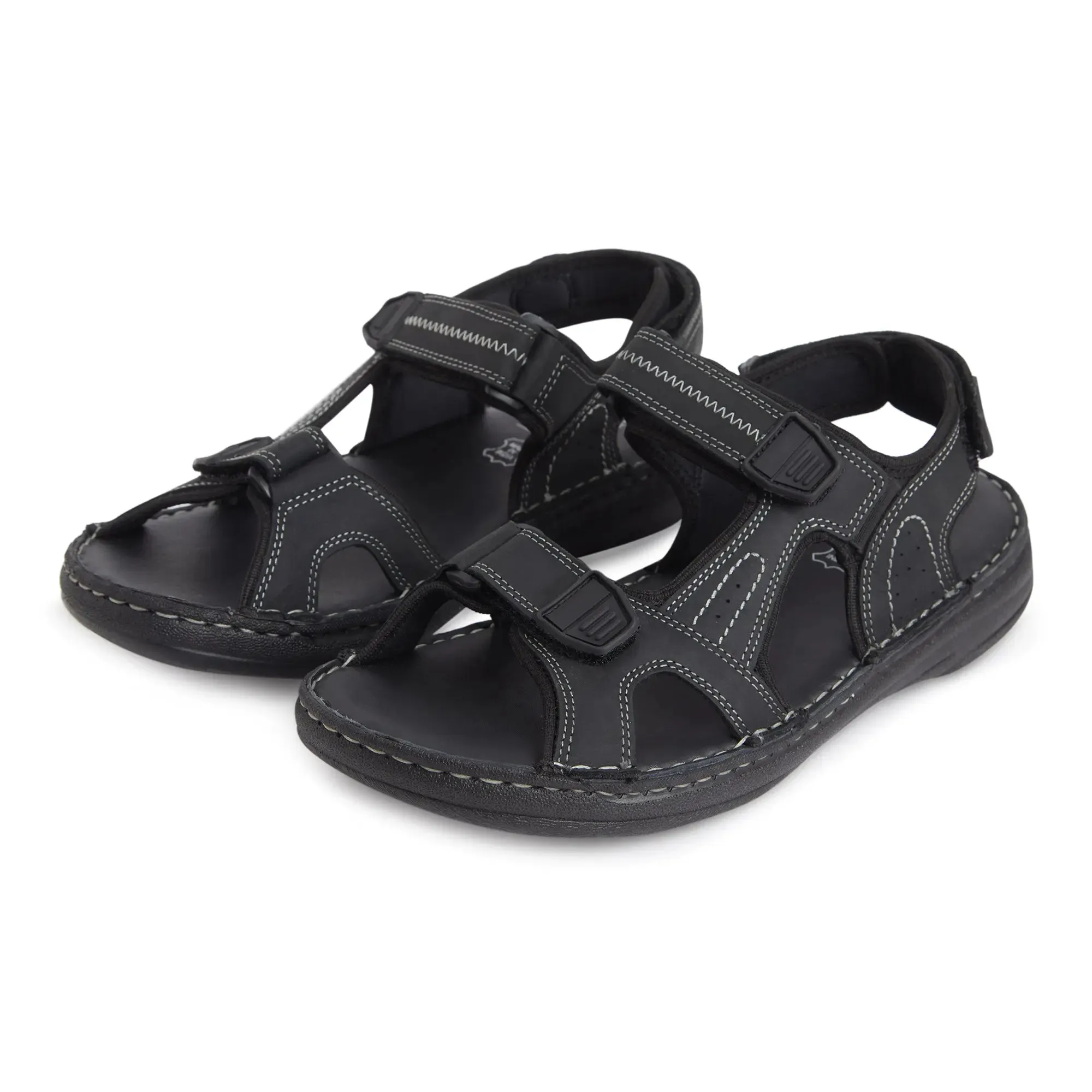 ES-04 Men Black sandals for men