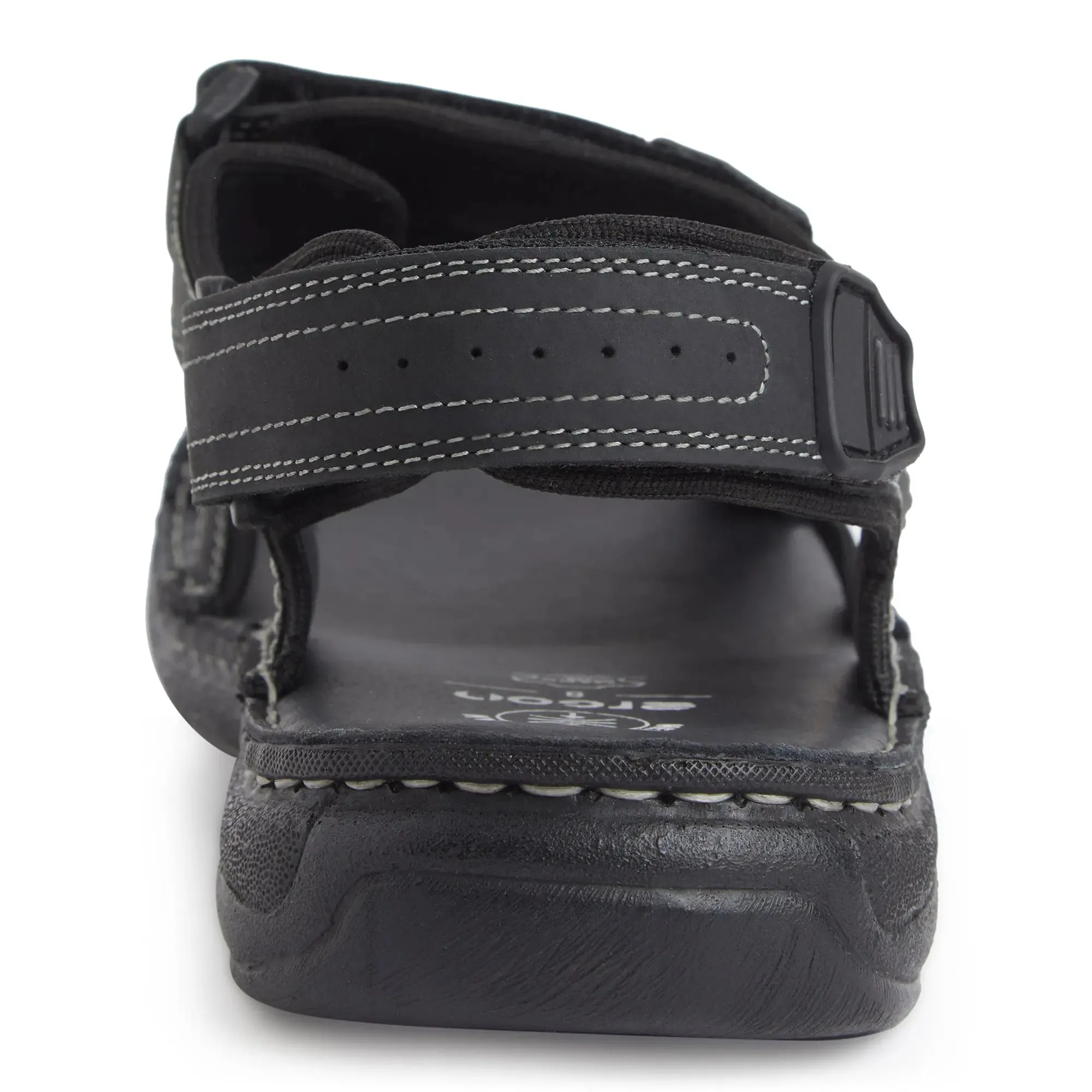 ES-04 Men Black sandals for men