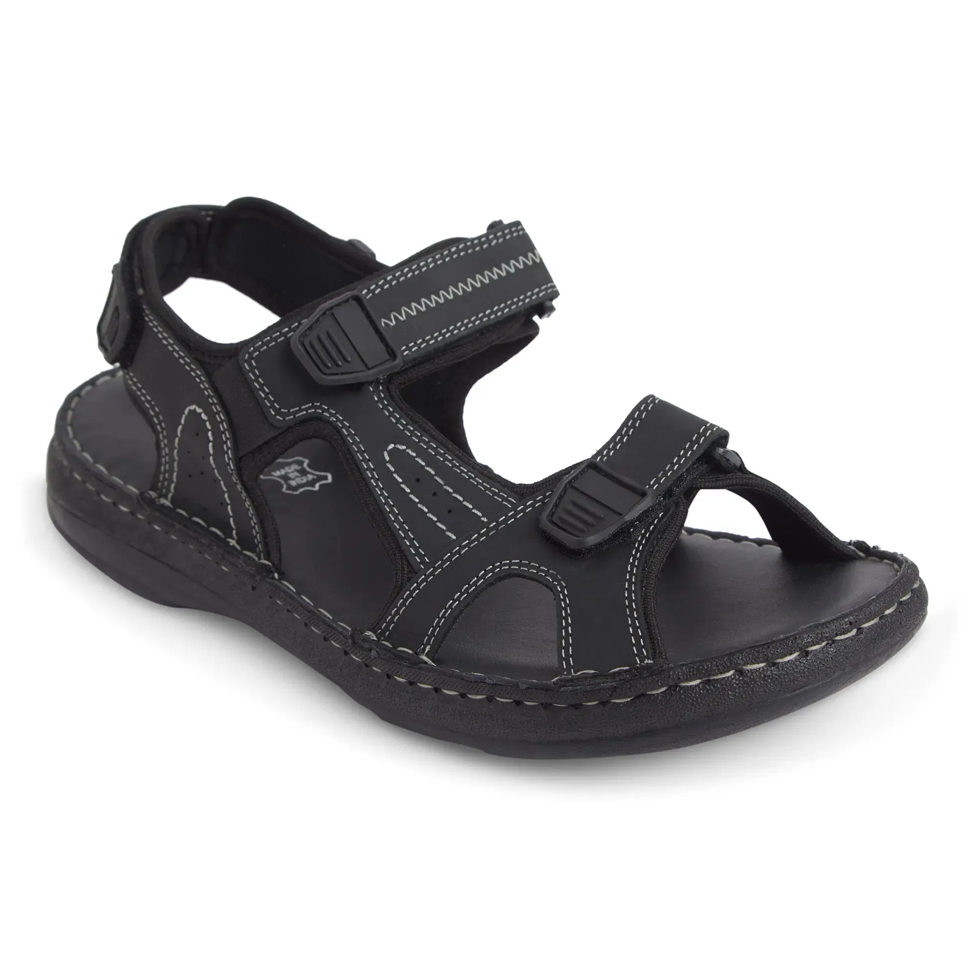 ES-04 Men Black sandals for men