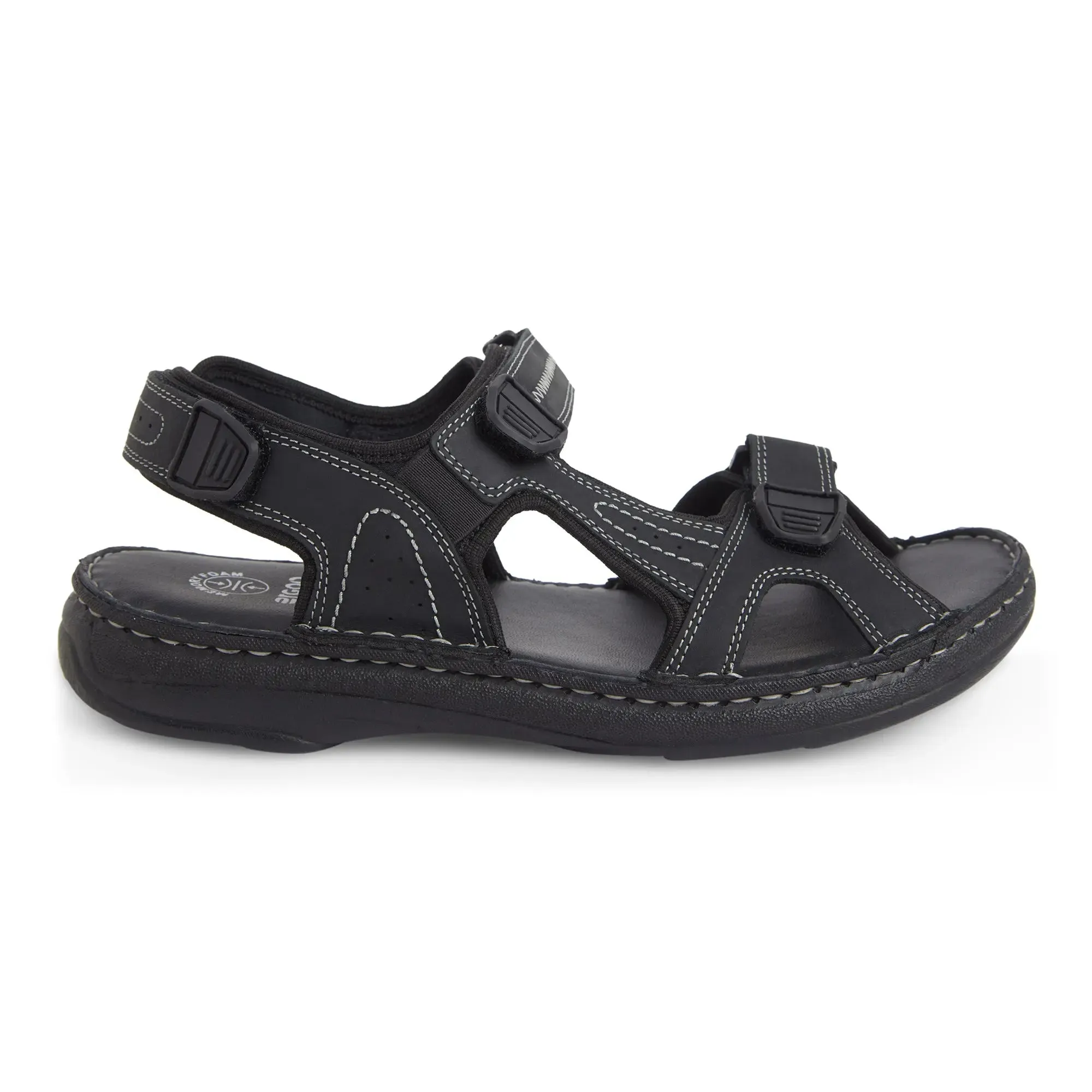 ES-04 Men Black sandals for men