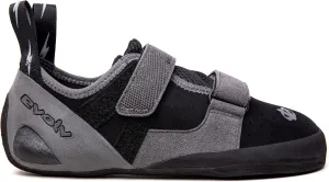 EVOLV Defy Rock Climbing Shoe for Entry-Level Bouldering & Indoor Climbing - Black/Gray - 12