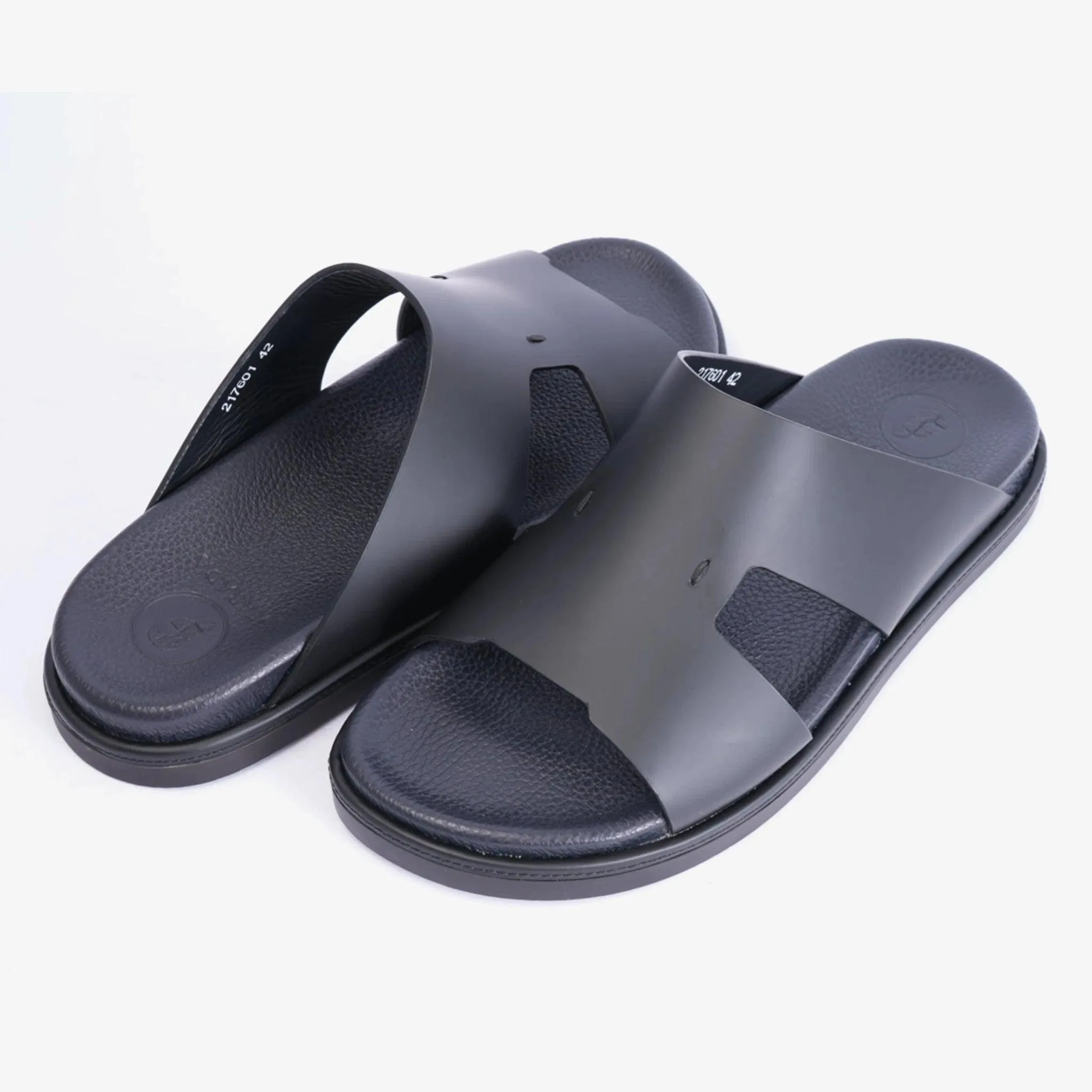 FARADA CLASSIC ARABIC SANDAL WITH BLACK SOLE BLACK