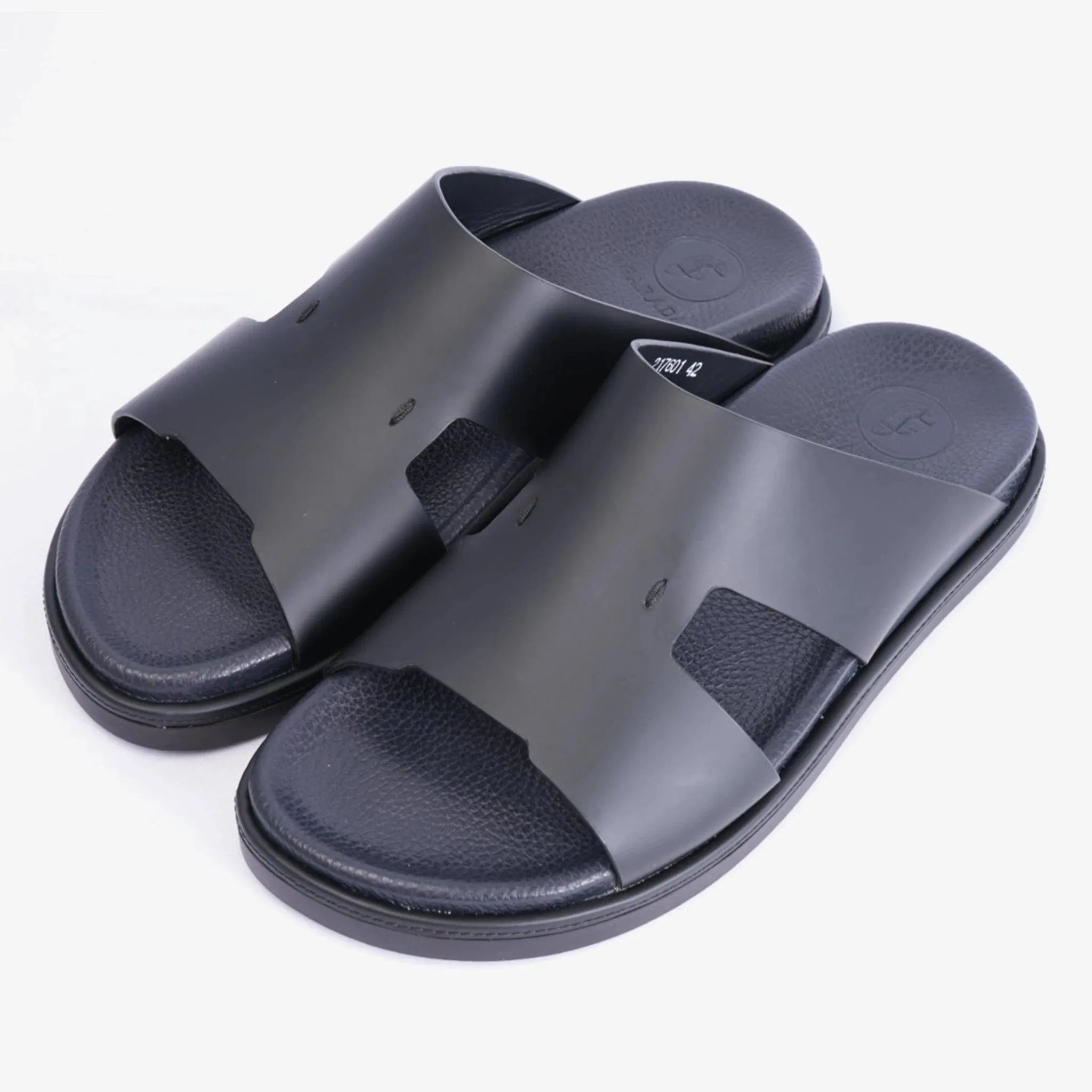 FARADA CLASSIC ARABIC SANDAL WITH BLACK SOLE BLACK