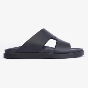 FARADA CLASSIC ARABIC SANDAL WITH BLACK SOLE BLACK