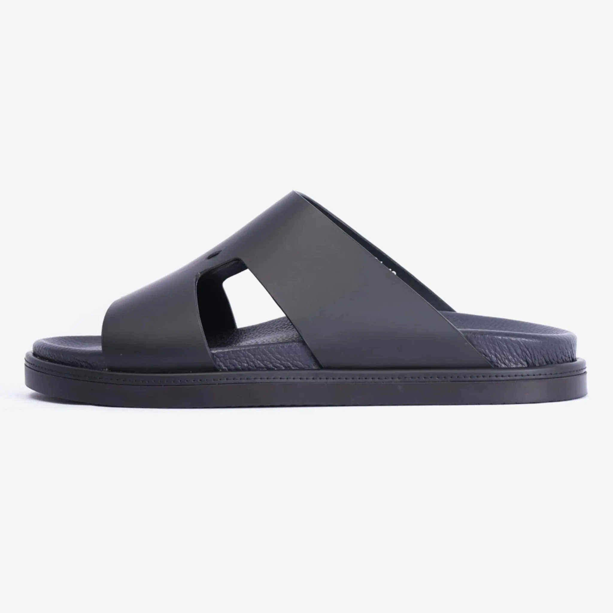 FARADA CLASSIC ARABIC SANDAL WITH BLACK SOLE BLACK
