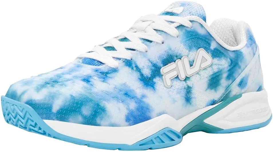 Fila Womens Axilus 2 Energized Tennis Sneakers Shoes - Blue, White