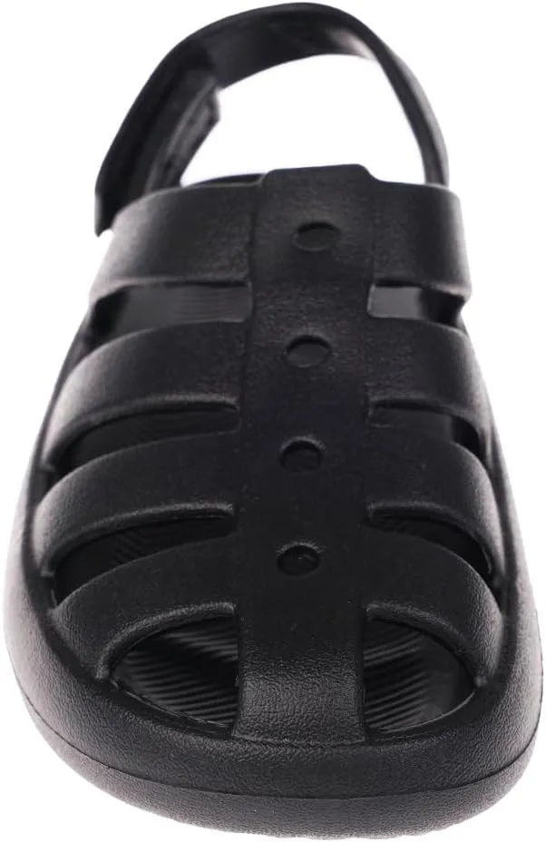 Foamwalk Girl's EVA Slides Fisherman, Buckle Clogs Kids Cloud Slides - Slip On Sandals for Girls Toddler/Little Kid/Big Kid