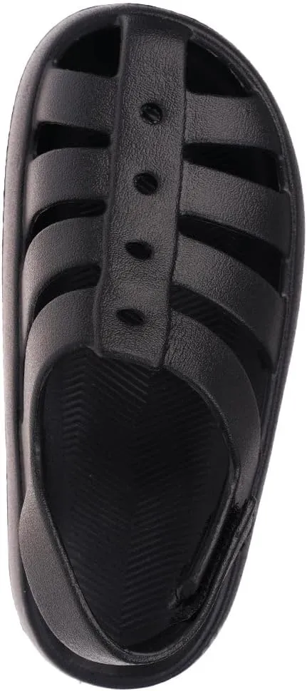 Foamwalk Girl's EVA Slides Fisherman, Buckle Clogs Kids Cloud Slides - Slip On Sandals for Girls Toddler/Little Kid/Big Kid