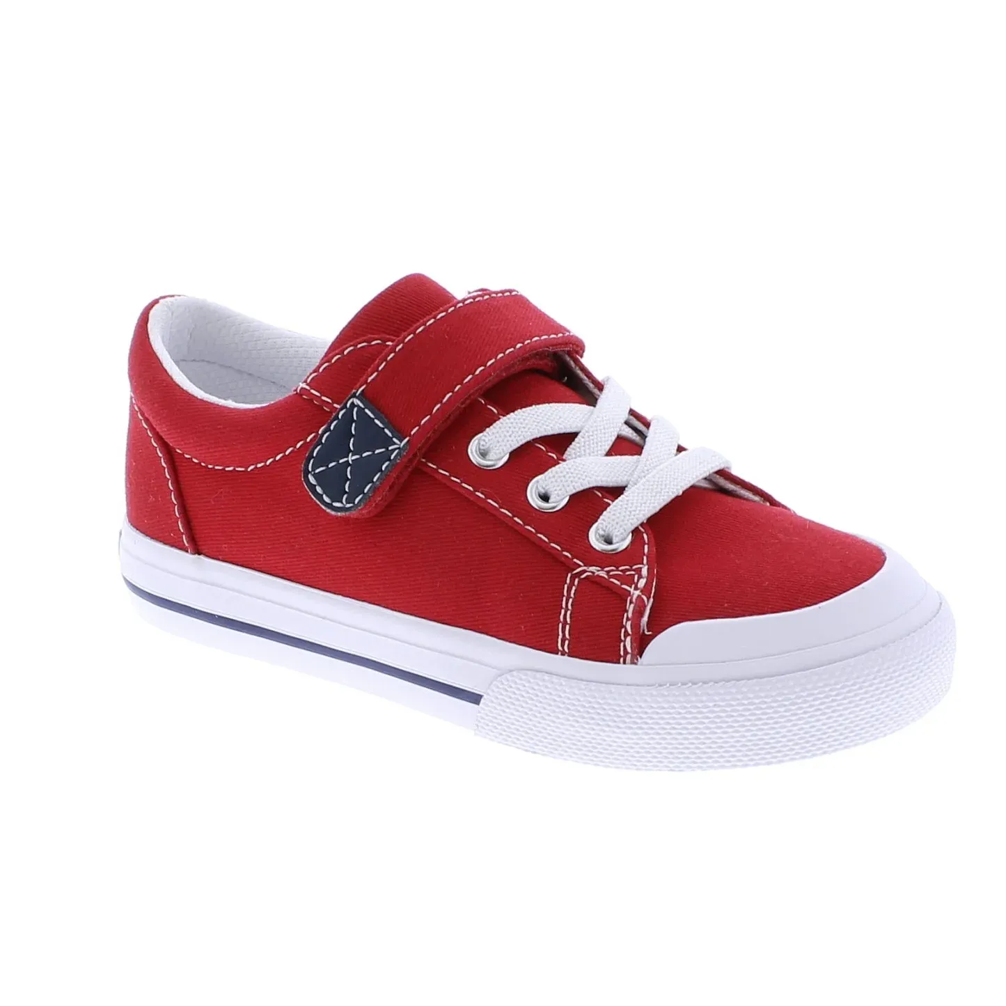 Footmates Jordan Velcro Sneaker- RED