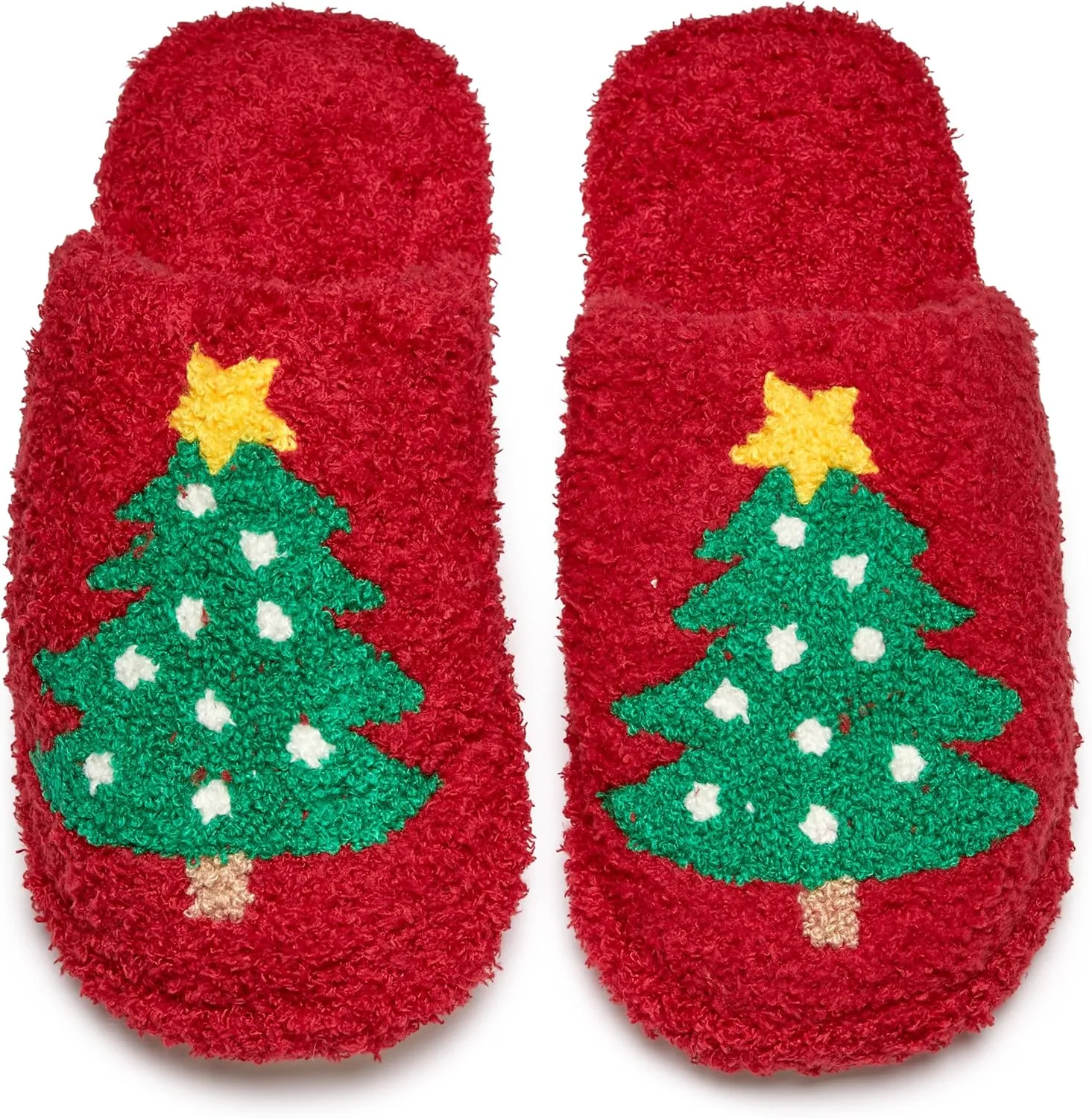 Funky Junque Cozy Microfiber Women's Slippers with Non-Slip Sole - Easter Designs, Spring Patterns