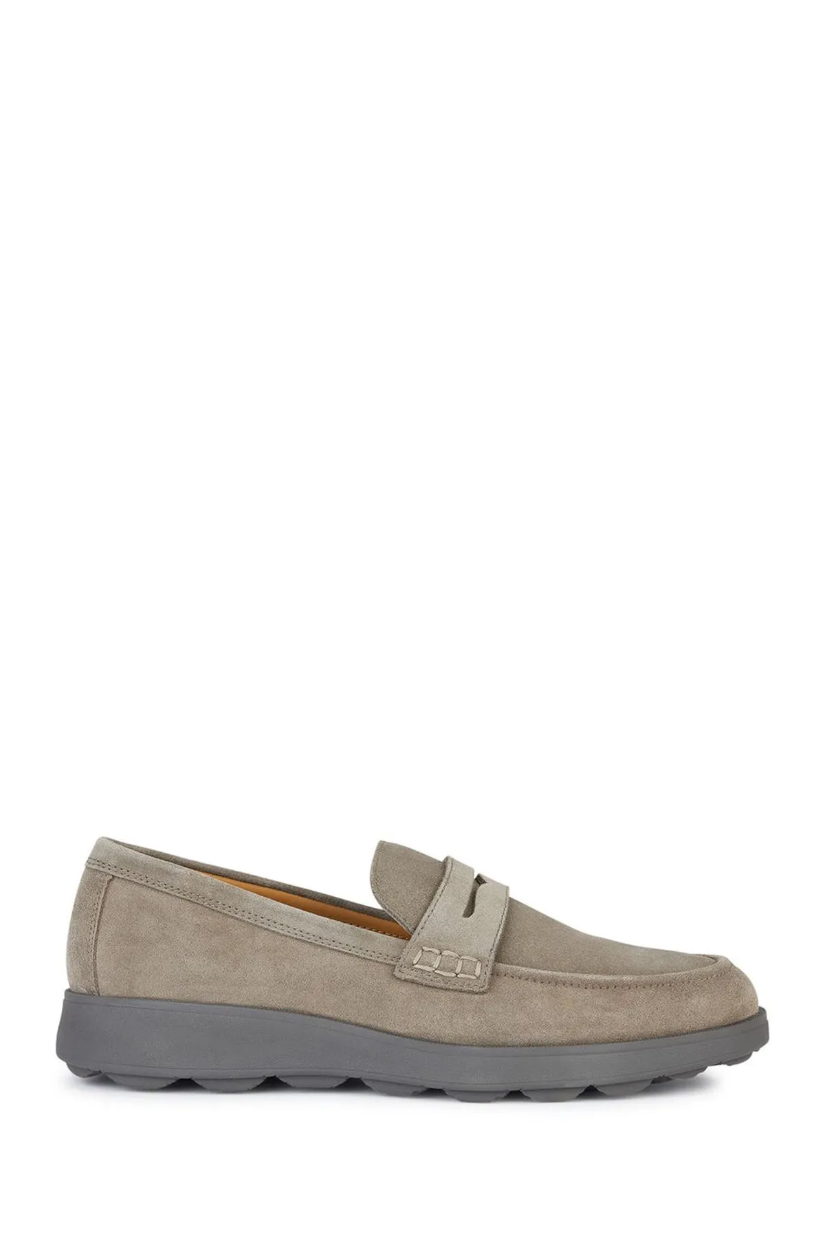 Geox Erkek Vizon Spherica Ec10 Süet Deri Loafer