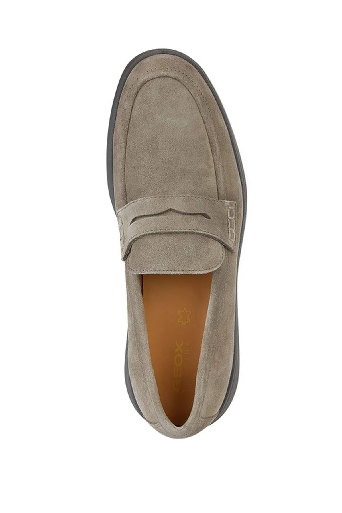 Geox Erkek Vizon Spherica Ec10 Süet Deri Loafer